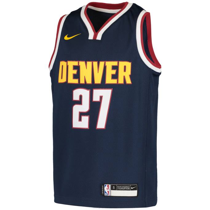 NBA 0F6D18005 camiseta jamal murray denver nuggets nike azul marino swingman
