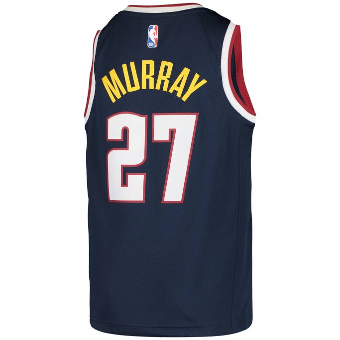 NBA 0F6D18005 camiseta jamal murray denver nuggets nike azul marino swingman