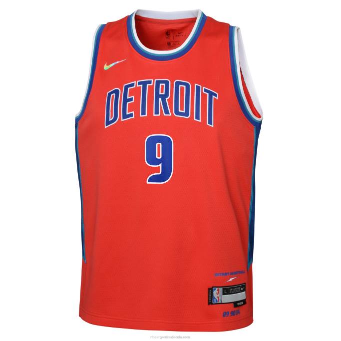NBA 0F6D18102 jersey detroit pistons jerami grant nike rojo swingman