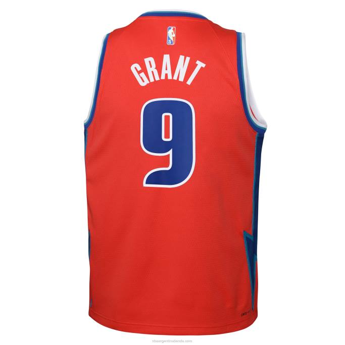NBA 0F6D18102 jersey detroit pistons jerami grant nike rojo swingman
