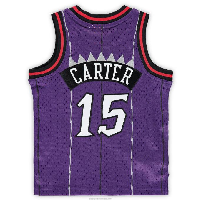 NBA 0F6D16846 toronto raptors vince carter púrpura hardwood classics jugador retirado jersey