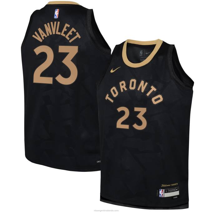 NBA 0F6D17685 camiseta toronto raptors fred vanvleet nike swingman negra