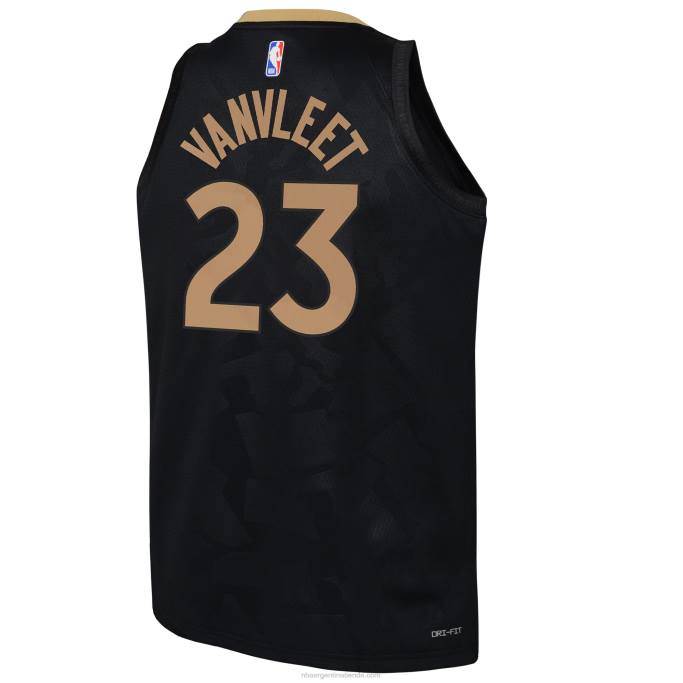 NBA 0F6D17685 camiseta toronto raptors fred vanvleet nike swingman negra