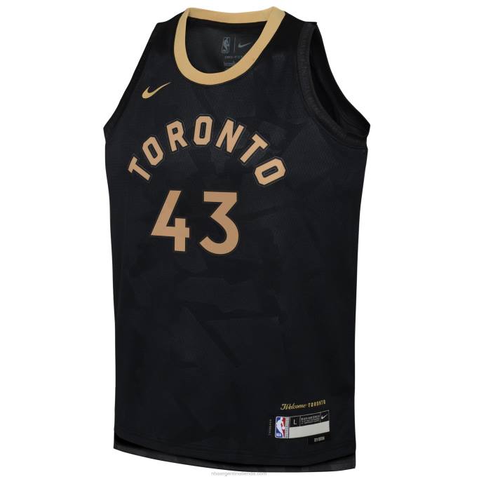NBA 0F6D18201 camiseta toronto raptors pascal siakam nike swingman negro