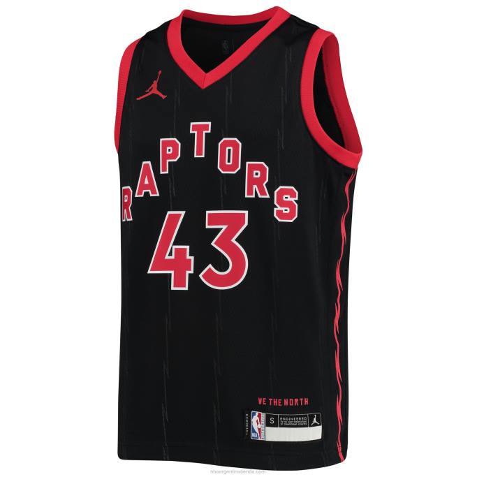 NBA 0F6D18231 toronto raptors pascal siakam jordan marca negro swingman jersey