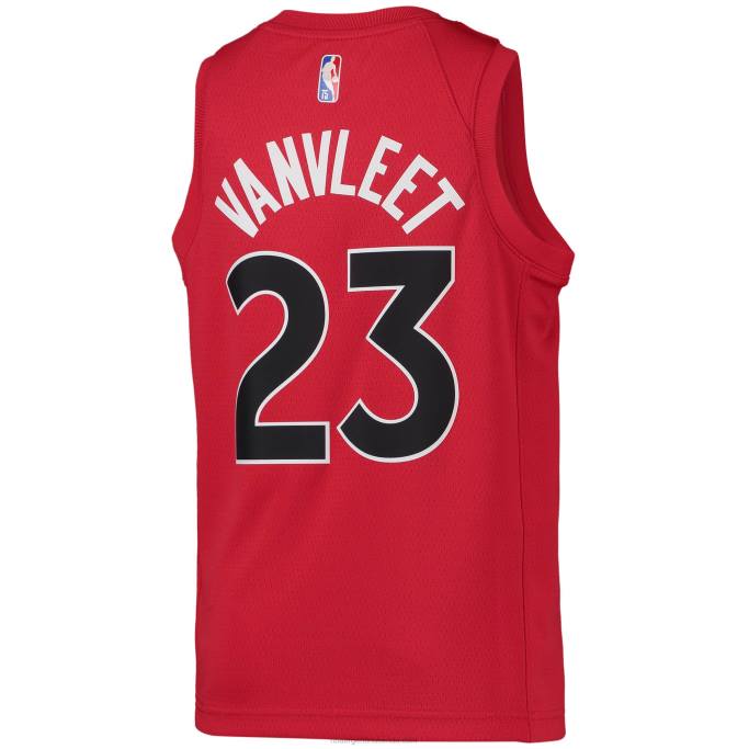 NBA 0F6D18469 camiseta toronto raptors fred vanvleet nike rojo diamante swingman