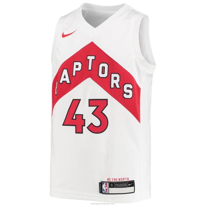 NBA 0F6D18629 camiseta toronto raptors pascal siakam nike blanca swingman
