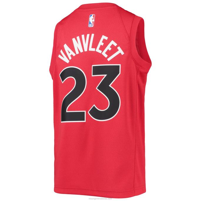 NBA 0F6D18682 camiseta toronto raptors fred vanvleet nike rojo swingman