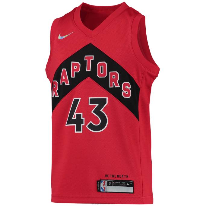 NBA 0F6D18692 toronto raptors pascal siakam nike rojo diamante swingman jersey