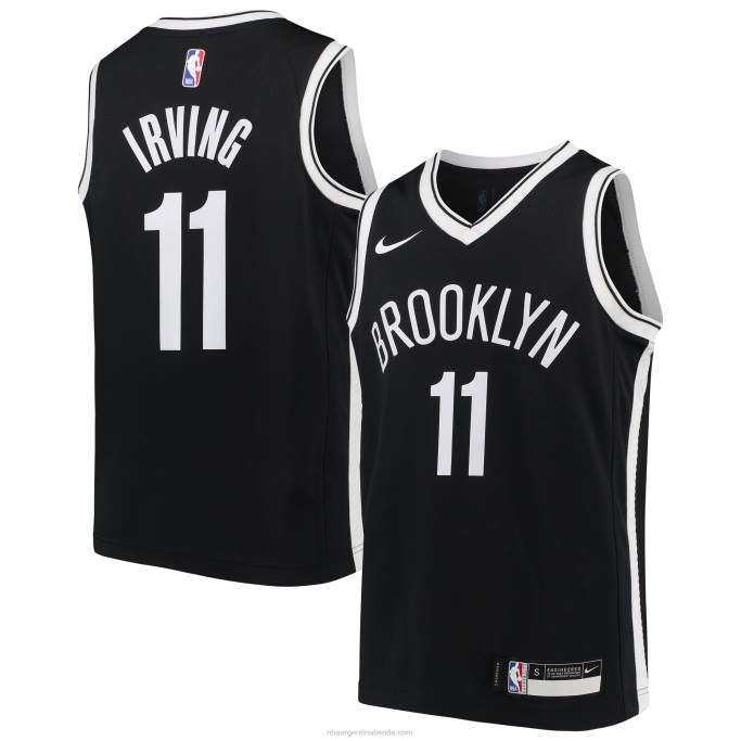 NBA 0F6D16788 camiseta nike kyrie irving de los brooklyn nets negro swingman