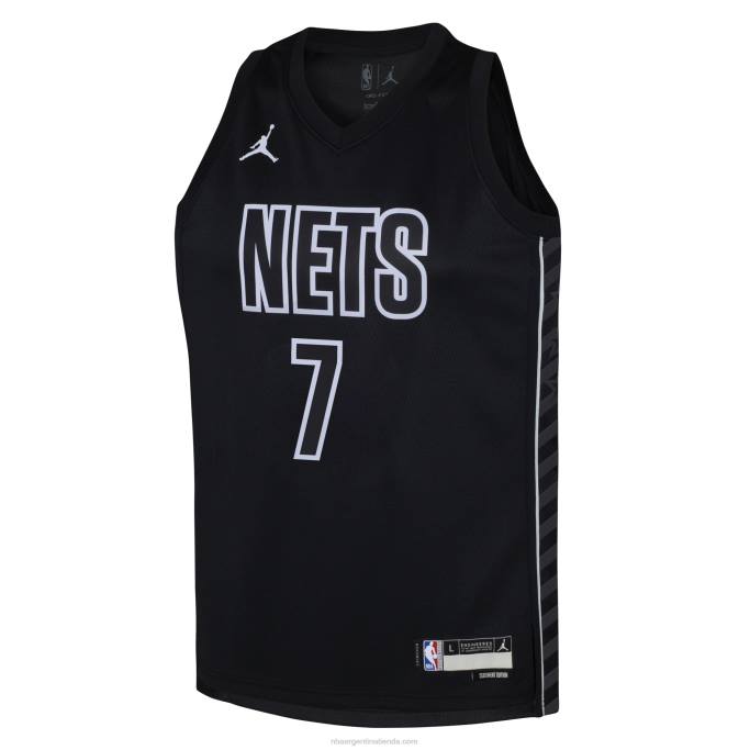 NBA 0F6D16807 brooklyn nets kevin durant jordan marca negro swingman jersey