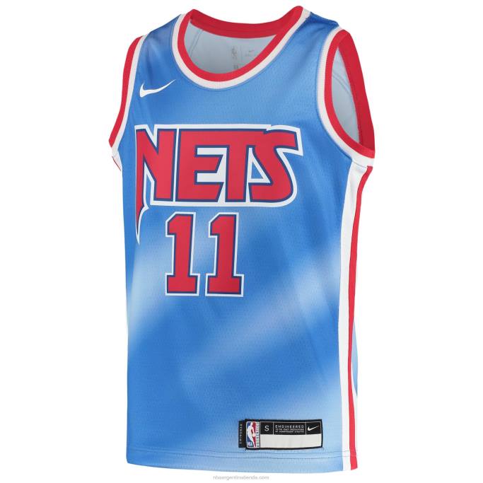 NBA 0F6D16972 camiseta nike azul claro kyrie irving de los brooklyn nets