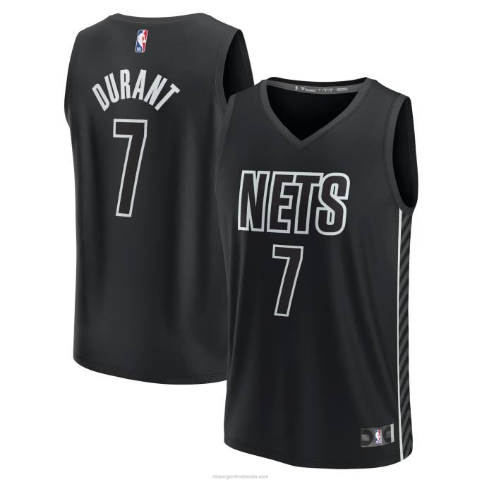 NBA 0F6D17260 brooklyn nets kevin durant camiseta de jugador de contraataque negro