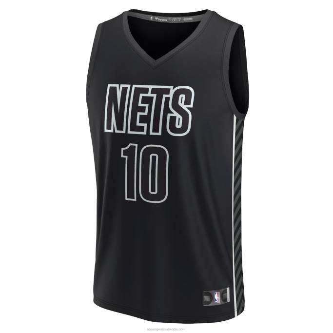 NBA 0F6D17849 camiseta de jugador de brooklyn nets ben simmons black fast break