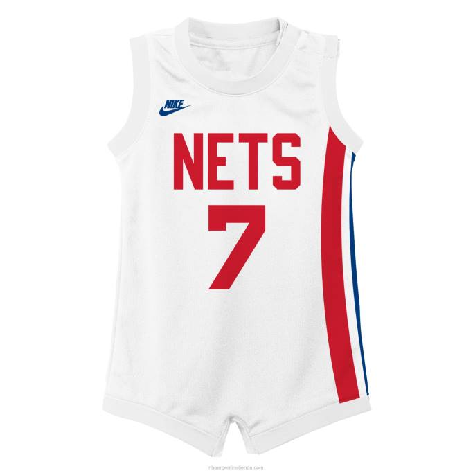 NBA 0F6D17945 camiseta de los brooklyn nets kevin durant nike blanca swingman