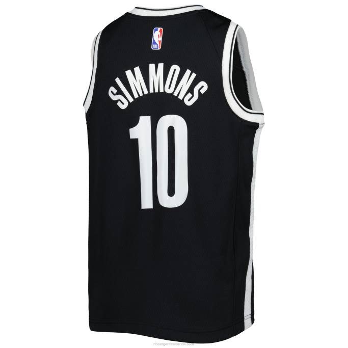 NBA 0F6D18209 camiseta ben simmons nike swingman de los brooklyn nets negro