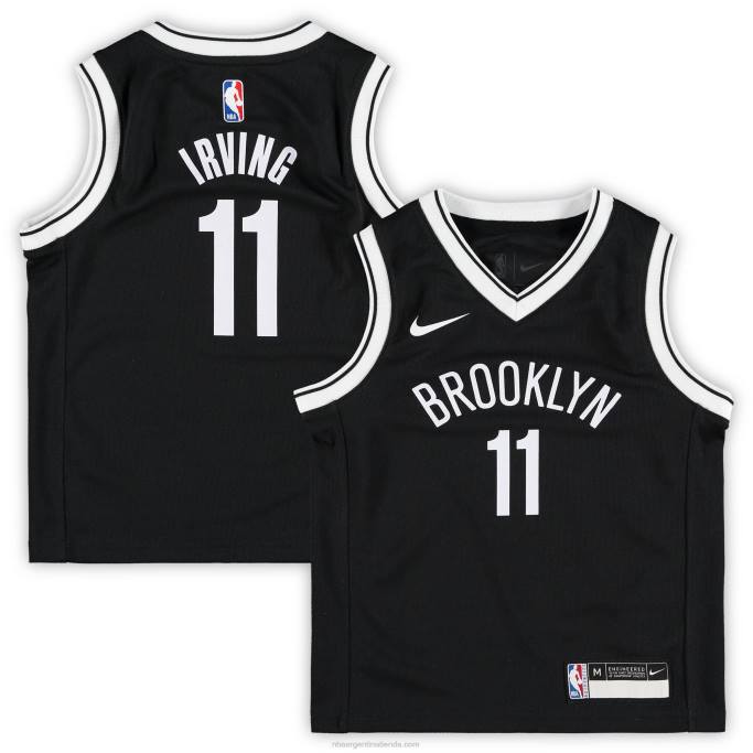 NBA 0F6D18985 Preschool brooklyn nets kyrie irving nike camiseta negra
