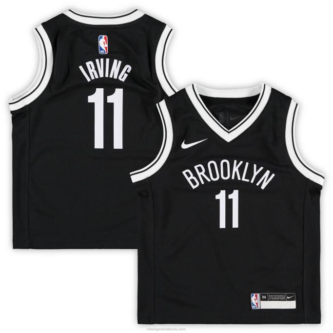 NBA 0F6D18985 Preschool brooklyn nets kyrie irving nike camiseta negra