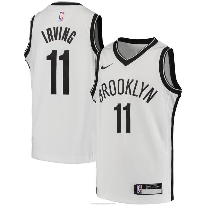 NBA 0F6D19381 camiseta kyrie irving nike swingman de los brooklyn nets blanca