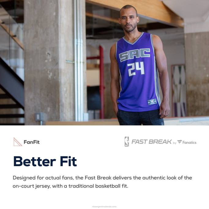 NBA 0F6D17994 Sacramento Kings Buddy Hield Réplica de camiseta morada de descanso rápido