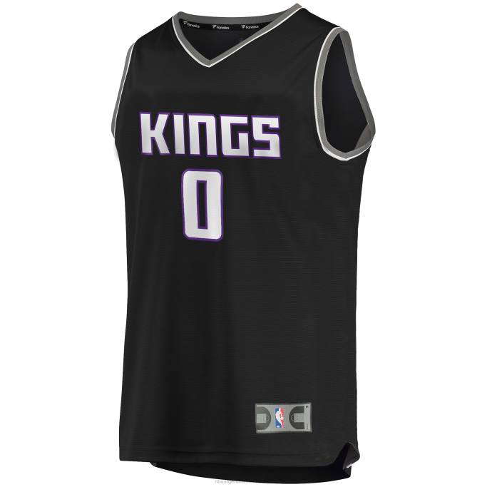 NBA 0F6D19781 sacramento kings trevor ariza negro fast break replica jugador jersey