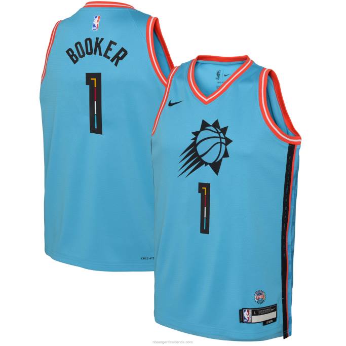NBA 0F6D16740 camiseta nike swingman devin booker de los suns de phoenix verde azulado