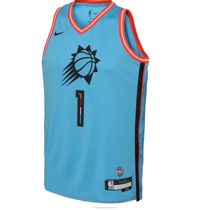 NBA 0F6D16740 camiseta nike swingman devin booker de los suns de phoenix verde azulado
