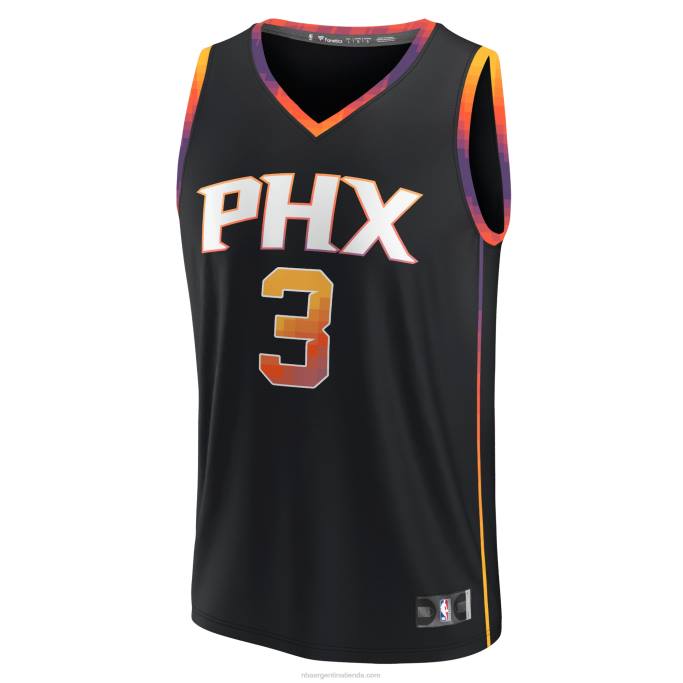 NBA 0F6D16751 camiseta de jugador de phoenix suns chris paul black fast break