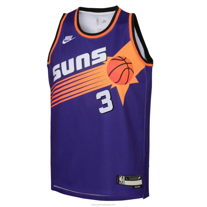 NBA 0F6D16896 phoenix suns chris paul nike púrpura swingman jersey