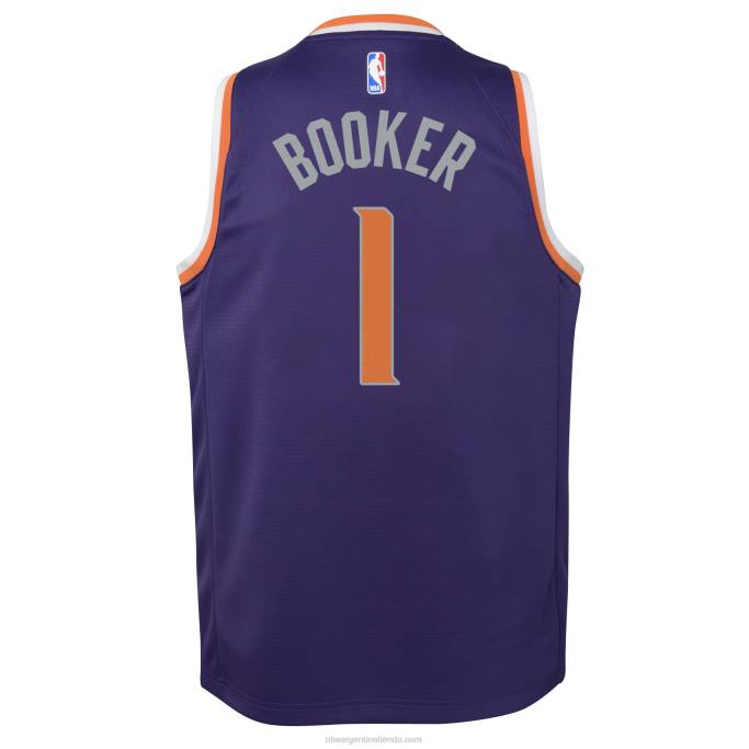 NBA 0F6D17006 Phoenix Suns Devin Booker Nike Swingman Jersey Púrpura