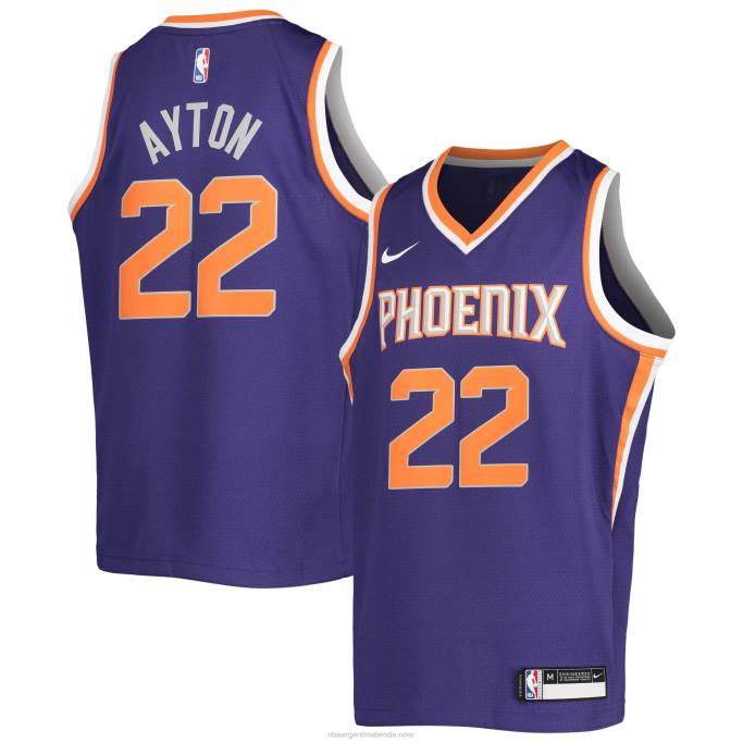 NBA 0F6D17523 camiseta nike swingman phoenix suns deandre ayton púrpura