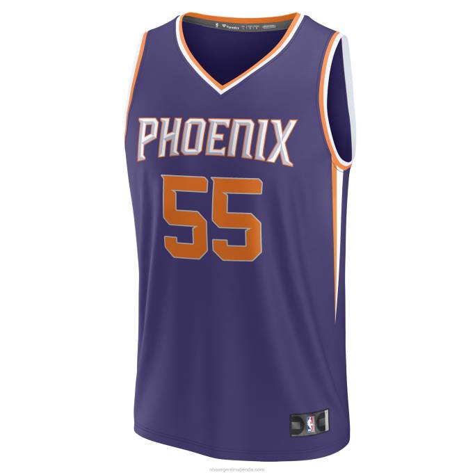 NBA 0F6D17608 phoenix suns darius bazley camiseta de jugador de descanso rápido púrpura