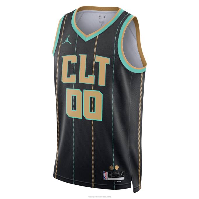 NBA 0F6D2776 charlotte hornets jordan brand negro swingman jersey personalizado