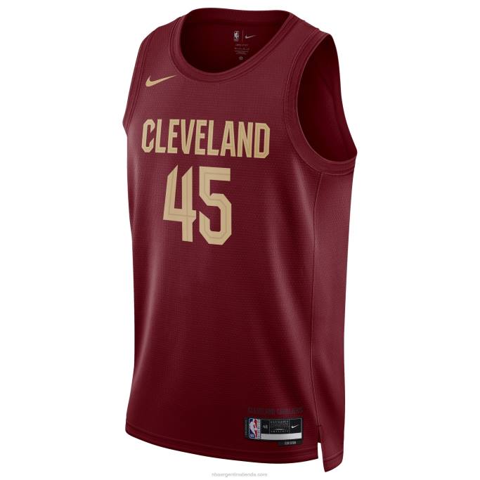 NBA 0F6D1175 camiseta cleveland cavaliers donovan mitchell nike swingman burdeos