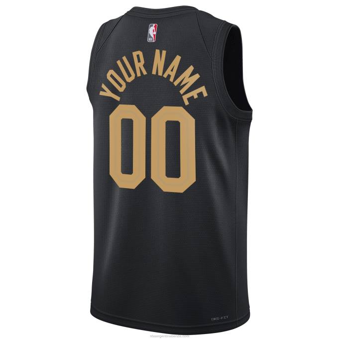NBA 0F6D264 cleveland cavaliers jordan marca negro swingman personalizado jersey