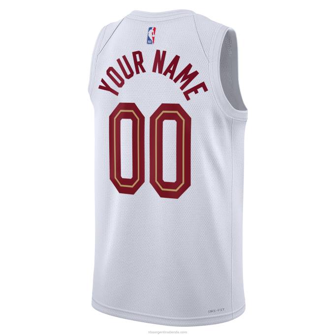 NBA 0F6D2677 camiseta cleveland cavaliers nike blanca swingman personalizada