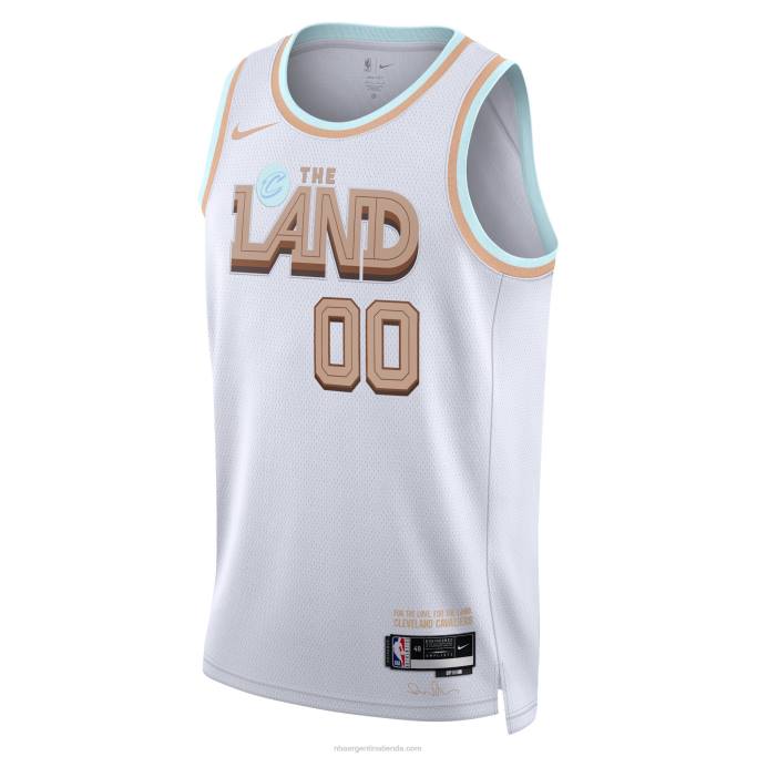 NBA 0F6D4255 camiseta cleveland cavaliers nike blanca swingman personalizada