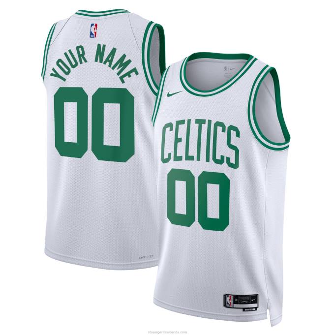 NBA 0F6D364 Boston Celtics Nike Blanco Swingman Jersey Personalizado