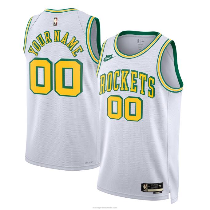 NBA 0F6D1315 Camiseta Houston Rockets Nike Swingman Blanca Personalizada