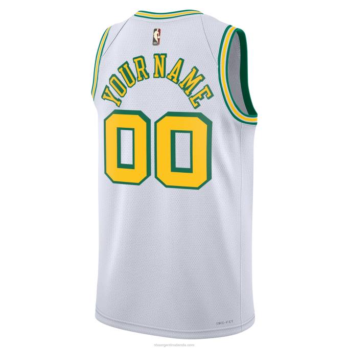 NBA 0F6D1315 Camiseta Houston Rockets Nike Swingman Blanca Personalizada