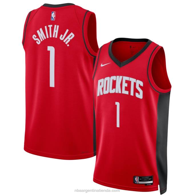 NBA 0F6D8674 houston cohetes jabari smith jr. camiseta nike roja draft primera ronda swingman