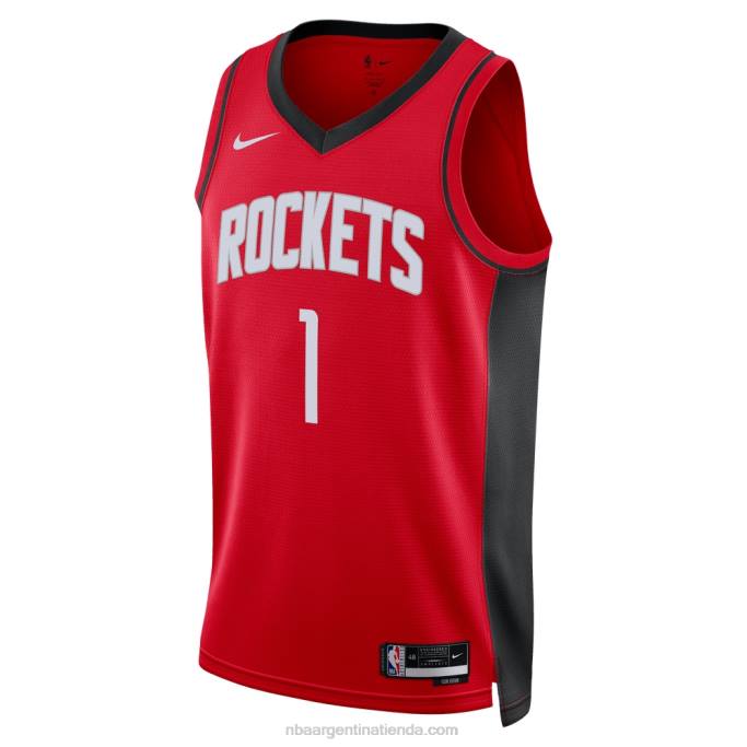 NBA 0F6D8674 houston cohetes jabari smith jr. camiseta nike roja draft primera ronda swingman