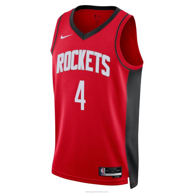 NBA 0F6D9101 Camiseta Houston Rockets Jalen Verde Nike Rojo Swingman