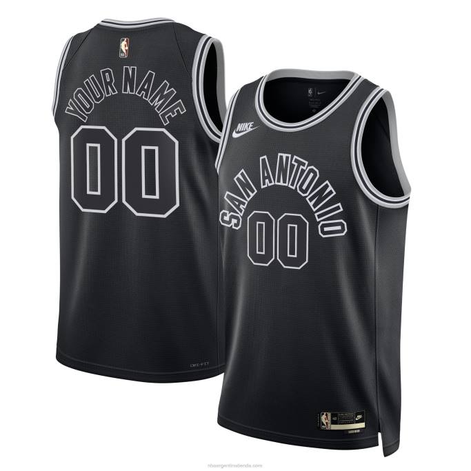 NBA 0F6D1781 camiseta nike san antonio spurs swingman negra