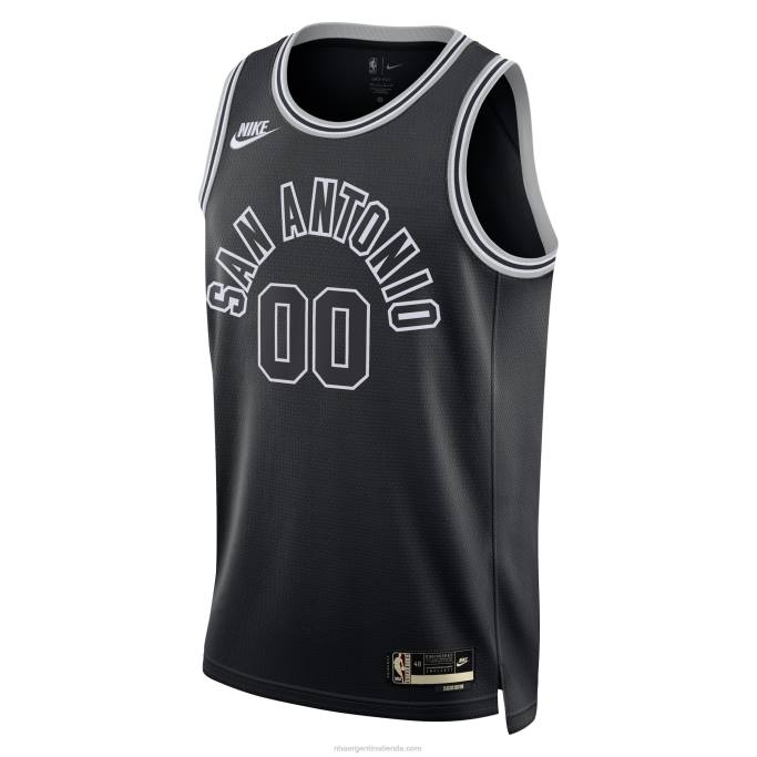 NBA 0F6D1781 camiseta nike san antonio spurs swingman negra