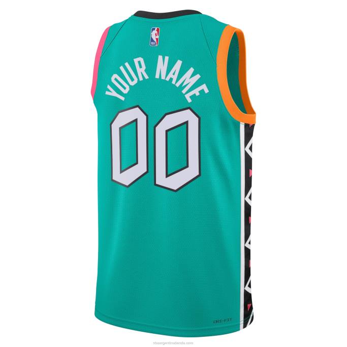 NBA 0F6D554 San antonio spurs nike swingman turquesa camiseta personalizada