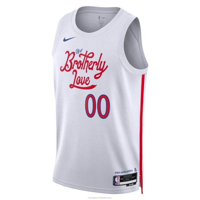NBA 0F6D1173 camiseta philadelphia 76ers nike blanca swingman personalizada