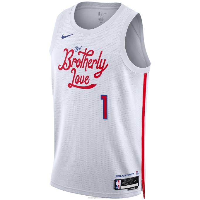 NBA 0F6D166 camiseta philadelphia 76ers james harden nike blanca swingman
