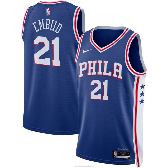 NBA 0F6D188 camiseta nike royal swingman joel embiid philadelphia 76ers