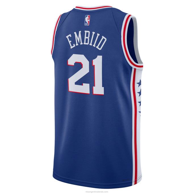 NBA 0F6D188 camiseta nike royal swingman joel embiid philadelphia 76ers